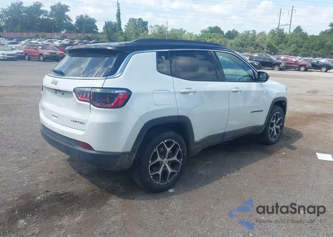 2024 Jeep Compass Limited 4X4 from USA, damaged, VIN 3C4NJDCN4RT126959